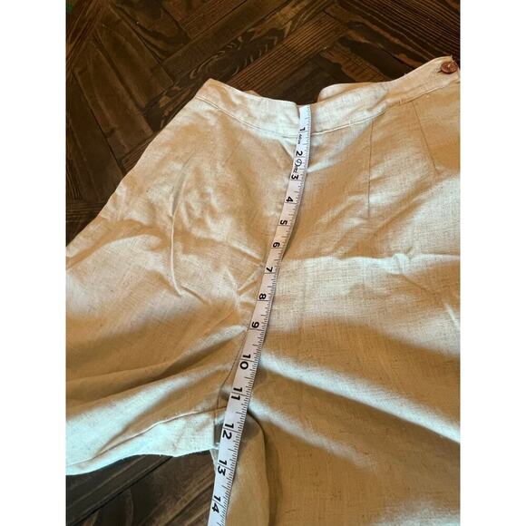 VTG Lagenlook Pants Women 4P Lightweight Grandma Cottage Twee Academia Neutral - Picture 7 of 9